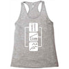 v2 eat sleep run Racerback Tank