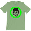 misfits fiend club green punk rock indie T-Shirt