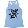 trick or treat Racerback Tank