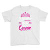 Celebrating With the 8th Birthday Queen Youth Tee
