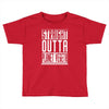 straight outta planet vegeta Toddler T-shirt