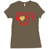Friends Dont Lie Ladies Fitted T-Shirt