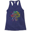 rainbow root Racerback Tank