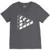 sheldon dreieck big bang theory triforce illusion 3d nerd fun usa V-Neck Tee