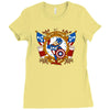 roger america Ladies Fitted T-Shirt