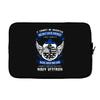 navy veteran 2 Laptop sleeve