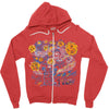 chocolatey night Zipper Hoodie