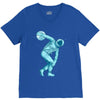 astronaut discus throwing V-Neck Tee
