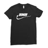 donor   mens funny Ladies Fitted T-Shirt