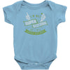 i'm not superstitious, but i am a little stitious Baby Onesie