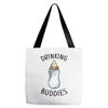 Drinking Buddies Tote Bags