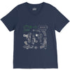 rayguns V-Neck Tee