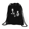charlie chaplin the kid Drawstring Bags