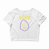 skeletor Crop Top