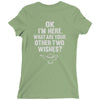 other two wishes Ladies Fitted T-Shirt