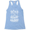 There's This Girl Who Stole My Heart She Calls Me Daddy Racerback Tank