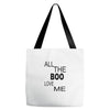 all the boo love me Tote Bags