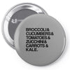 vegan Pin-back button