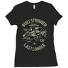 built stronger Ladies Fitted T-Shirt