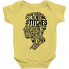 MENDES_ARMY 3 Baby Onesie