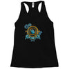 turn the time twist the space Racerback Tank