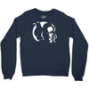 the crow die krahe horror Crewneck Sweatshirt