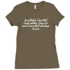 i'm not ferfeck i know that i make mistakes i know i do Ladies Fitted T-Shirt