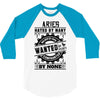 Aries Hated By Many Wanted By Plenty 3/4 Sleeve Shirt