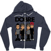 dobre twins dobre brother Zipper Hoodie
