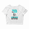 papa und sohn Crop Top
