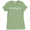 idk google it Ladies Fitted T-Shirt