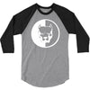 pitbull syndicate logo dogs 3/4 Sleeve Shirt