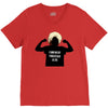 khabib nurmagomedov silouhette V-Neck Tee