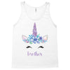 birthday unicorn family series brother Tank Top