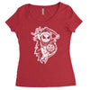 halloween town Women's Triblend Scoop T-shirt