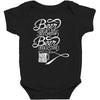 beer doesn't ask silly questions Baby Bodysuit
