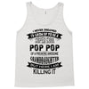 Super Cool Pop Pop Of A Freaking Awesome Granddaughter Tank Top