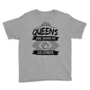 Queens Are Born In December Youth Tee