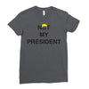 Not My President Ladies Fitted T-Shirt