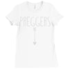 cute pregnancy Ladies Fitted T-Shirt