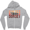 Sunset Zipper Hoodie