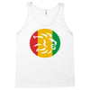 rasta lion head reggae dub step music dance Tank Top