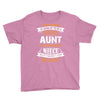 Super Cool Aunt Of A Freaking Awesome Niece Youth Tee