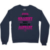 The Best Grammy Was Born In January Crewneck Sweatshirt