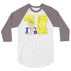 eat big get big 3/4 Sleeve Shirt