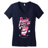 brain freze Women's V-Neck T-Shirt