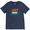 retro tv show unofficial art attack V-Neck Tee
