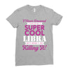 i never dreamed i would be a super cool libra but here i am killing it Ladies Fitted T-Shirt