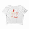 you can find magic in book Crop Top