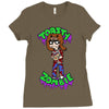 toasty zombie Ladies Fitted T-Shirt